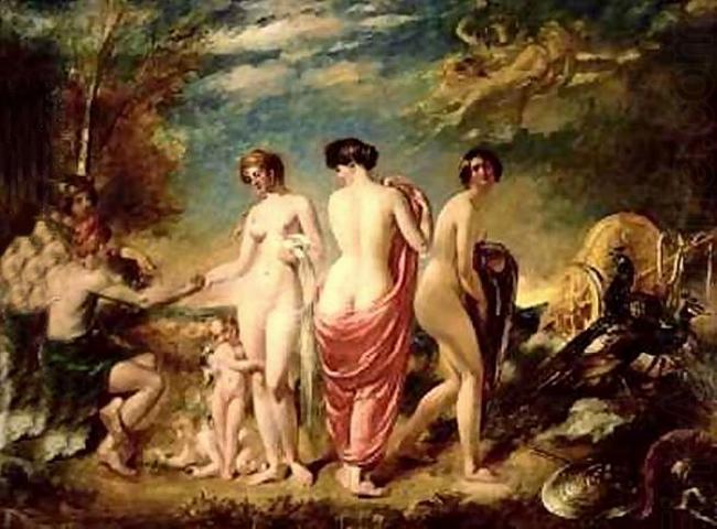 The judement of Paris, William Etty